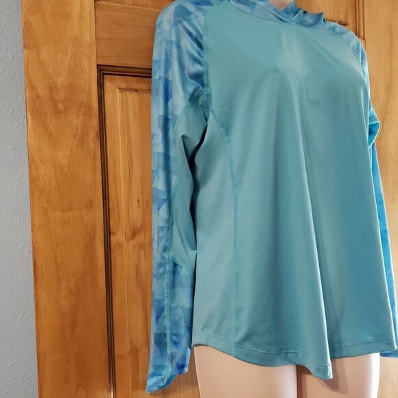 Nepallo Athletic Pullover Top Long Sleeves Hooded - Picture 2 of 6